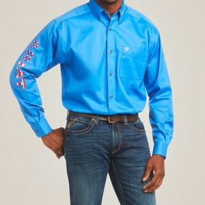 Team Logo Twill Classic Fit Shirt